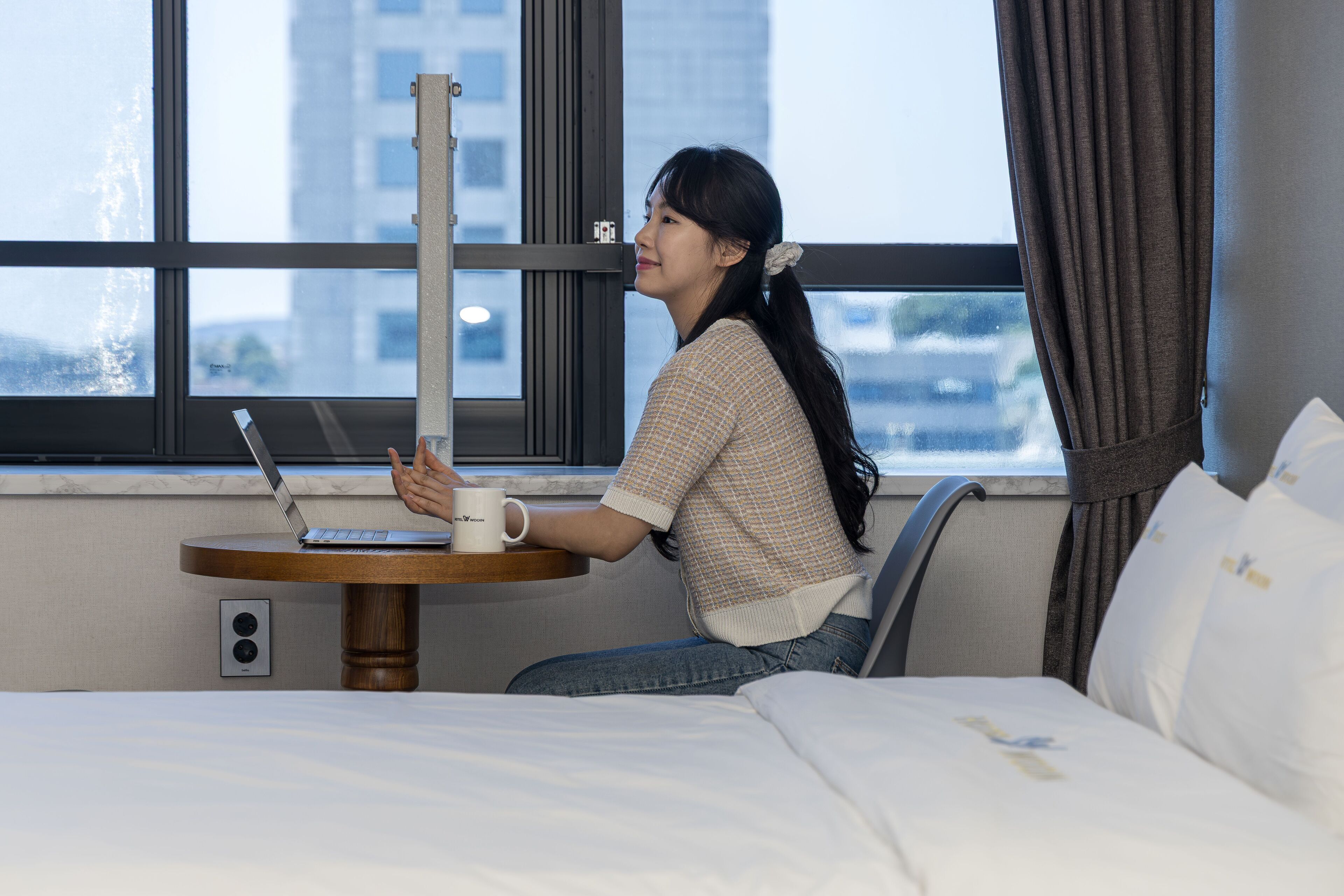 deluxe twin room | 1 bedroom, premium bedding, select comfort beds, blackout curtains