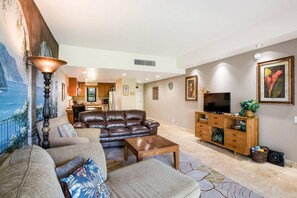 Appart'hôtel, 1 chambre, vue jardin | Salle de séjour