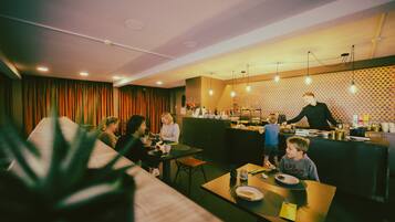 Daily buffet breakfast (EUR 15 per person)
