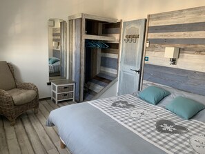 2 chambres, Wi-Fi gratuit, draps fournis