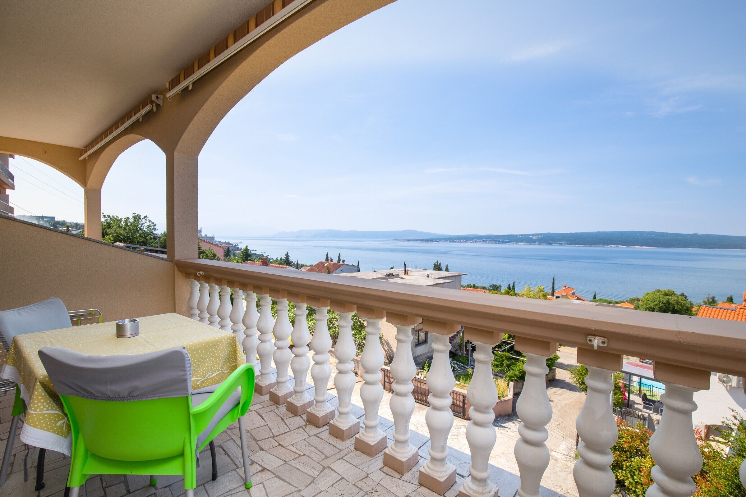 Standard Studio, 1 King Bed, Sea View, Garden Area (Studio Paula 1 300m From Sea) | Balcony