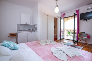 Bed sheets - Studio Paula 1 300m From Sea (Crikvenica)