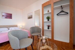 Family Studio, 1 King Bed, Sea View, Garden Area (Studio Paula 2 300m From Sea) - Studio Paula 2 300m From Sea (Crikvenica)