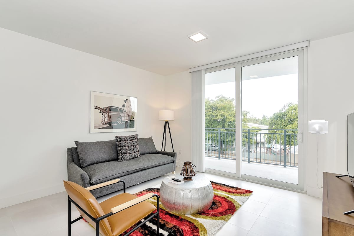 Appartement, 1 chambre | Coin séjour