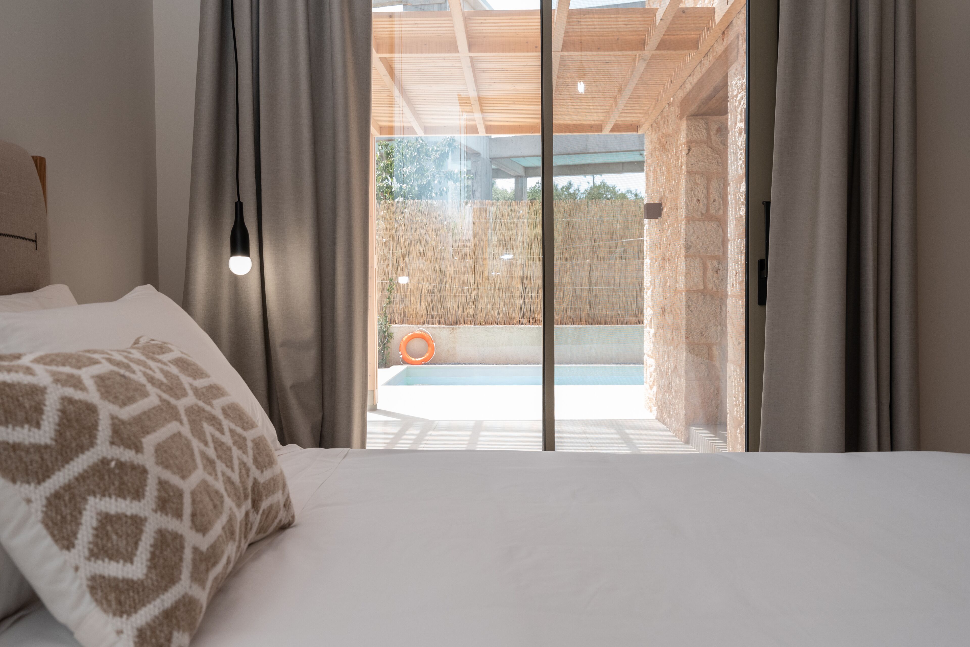 2 bedrooms, in-room safe, soundproofing, iron/ironing board