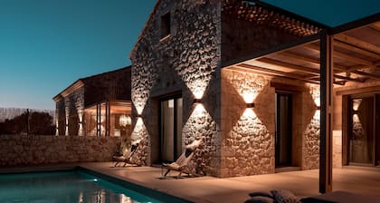 PAPADRIA VILLAS MODERN LUXURY VILLAS private swimming pool near KATHISMA BEACH