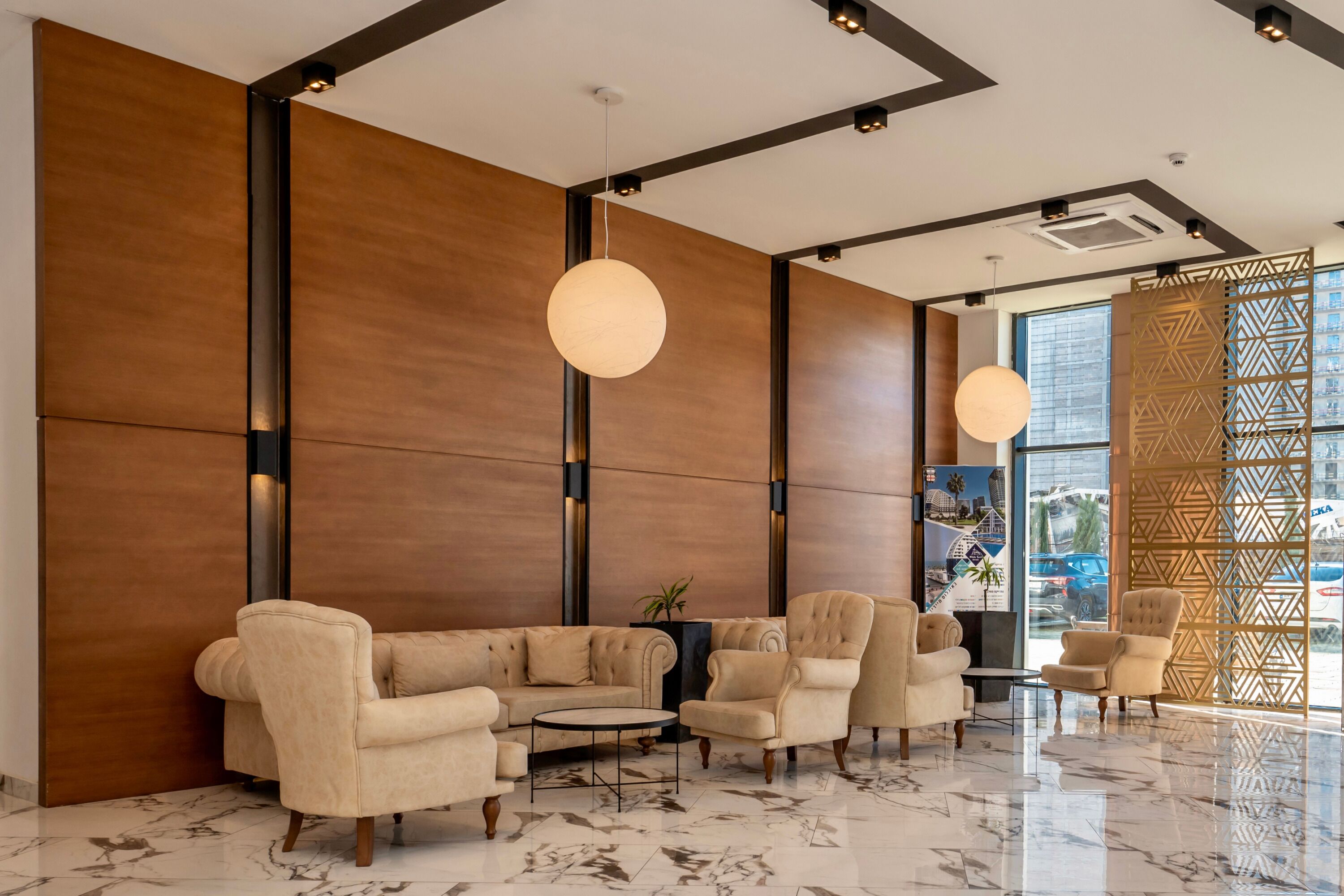 Sitzecke in der Lobby