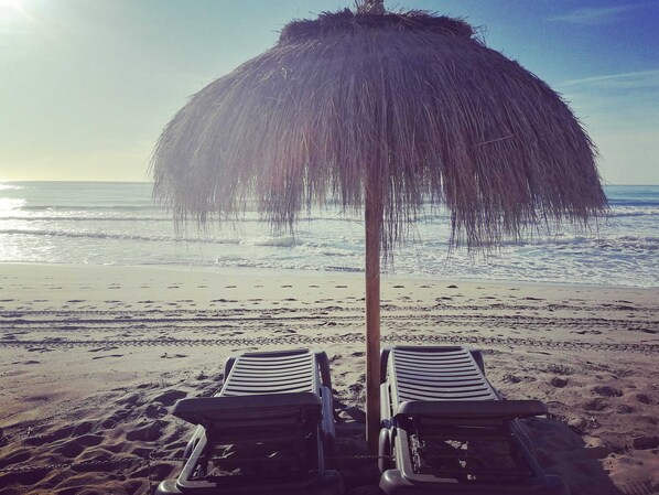 بالقرب من الشاطئ