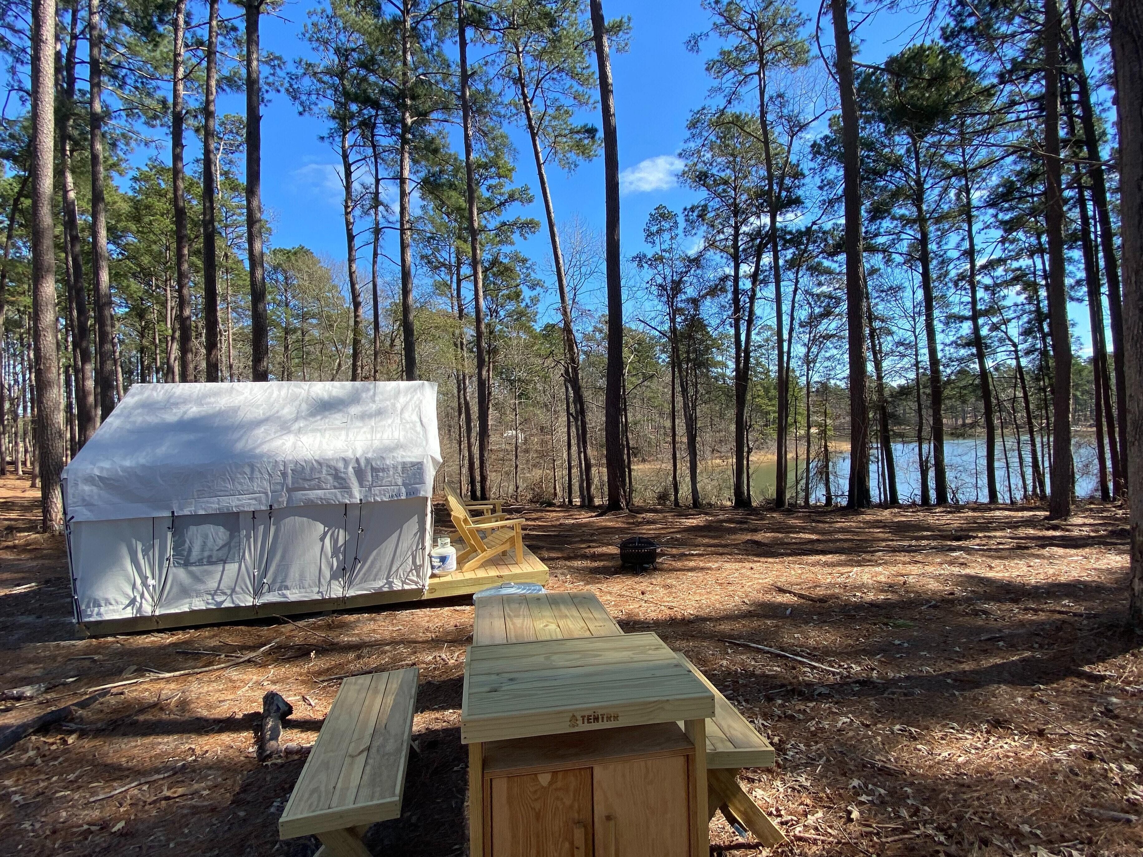 Tentrr State Park Site -  Louisiana South Toledo Bend State Park - Site G - Sing