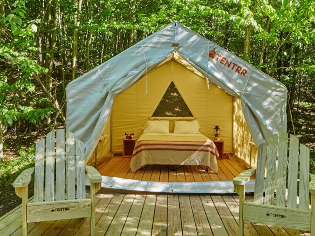 Tentrr State Park Site - Louisiana Bogue Chitto State Park - Bike Trail C - Sing