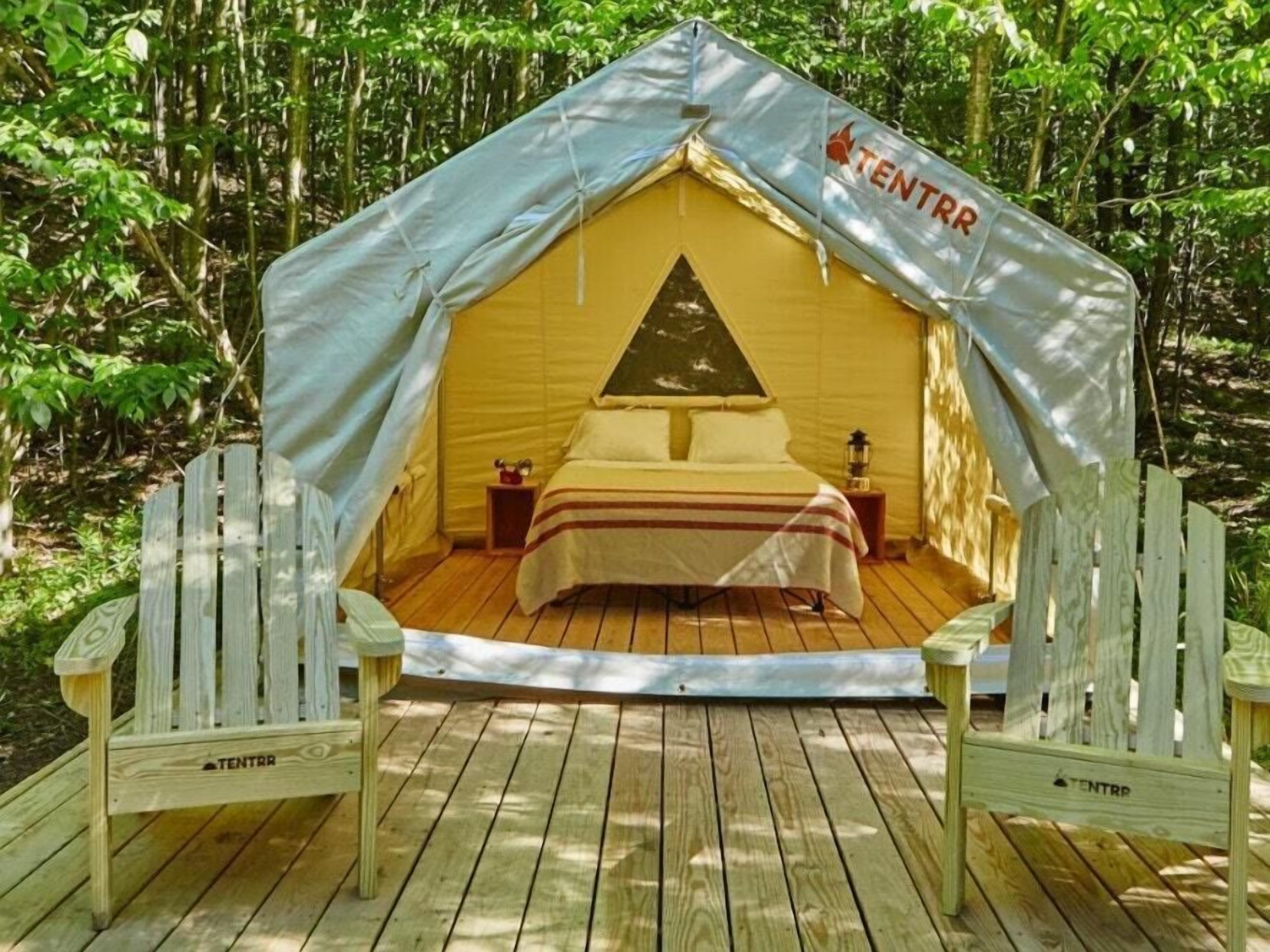 Tentrr State Park Site - Louisiana Bogue Chitto State Park - Upland Cliff H - Si