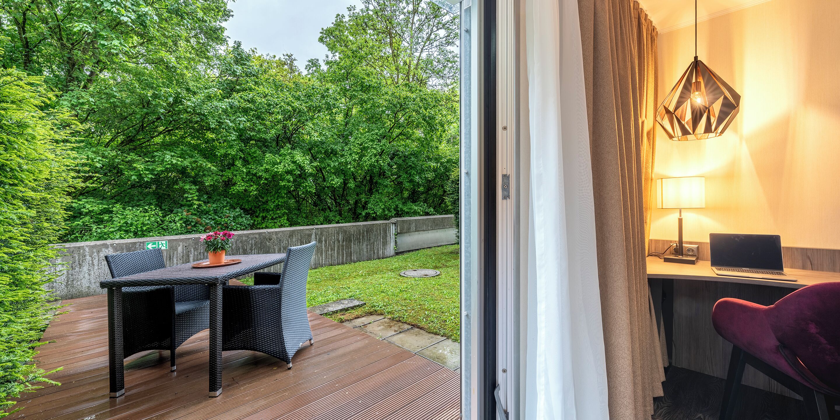 Chambre Simple Confort | Vue de la chambre