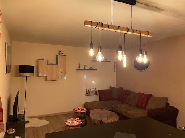 Una televisión, libros