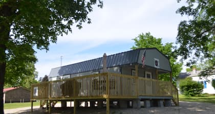 Panther Den Cabin is located 4 miles from Hwy K Campground