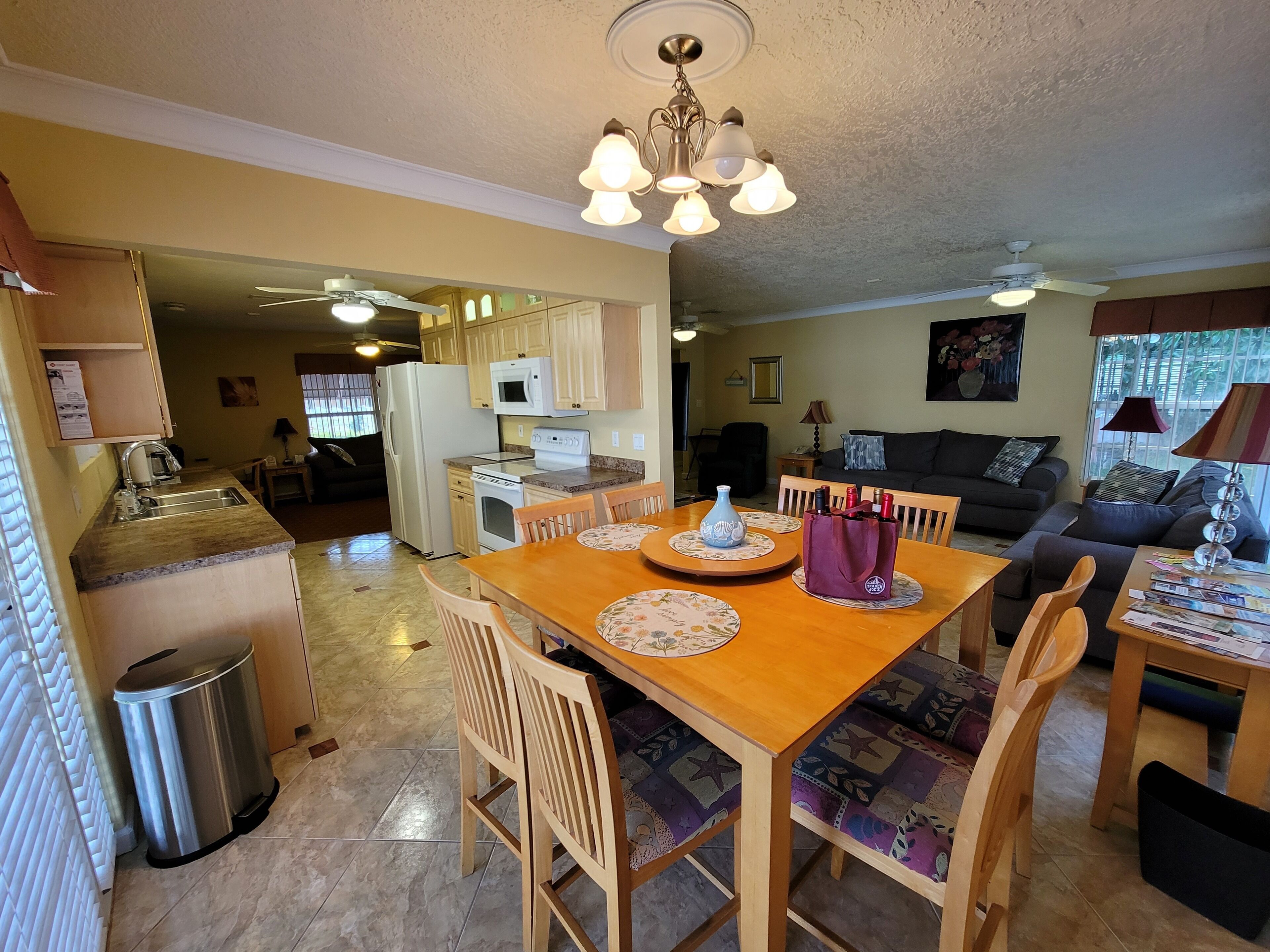 Just 300 steps from the beach. Private backyard, BBQ,  and TV's in all bedrooms!