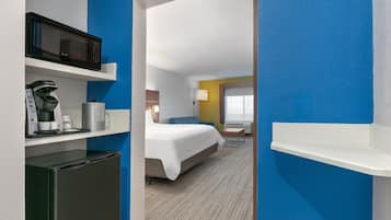 Premium bedding, Select Comfort beds, in-room safe, blackout drapes