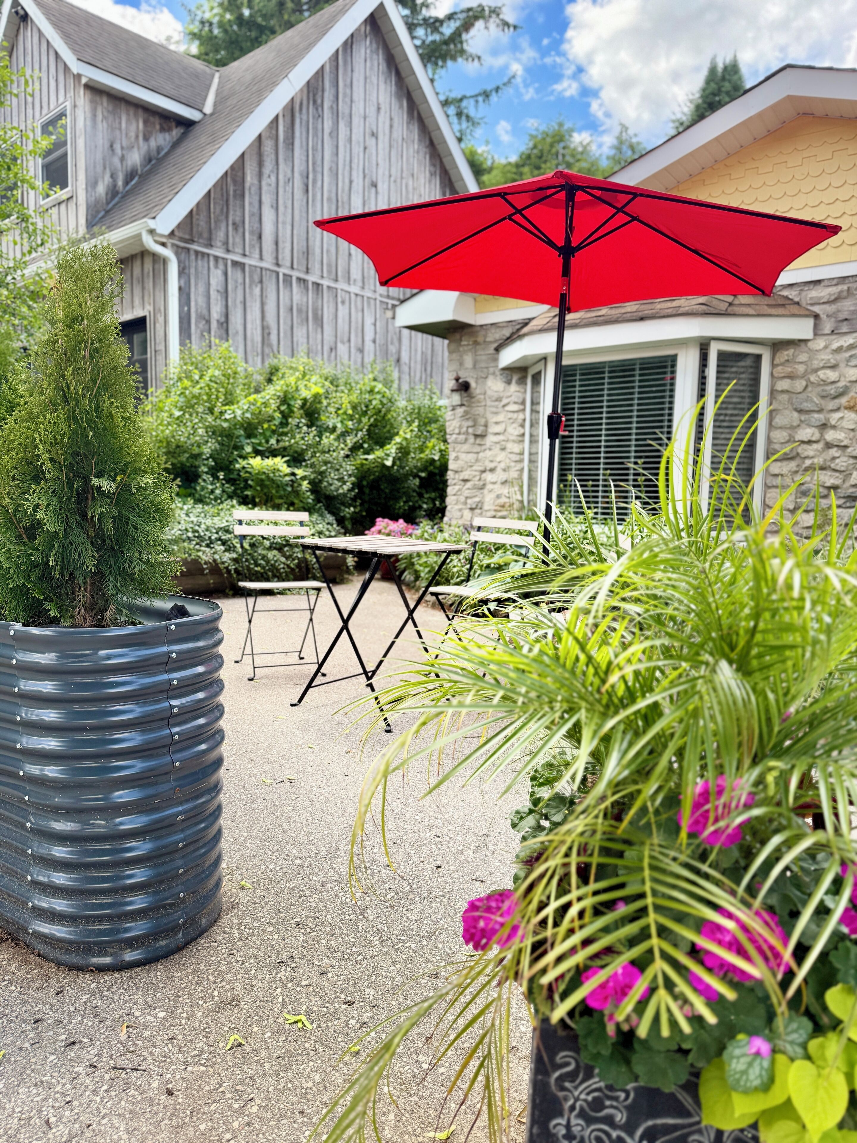 Patio area