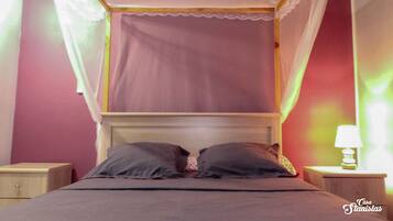 1 bedroom, iron/ironing board, travel crib, free WiFi