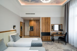 Comfort-Zweibettzimmer | Betten mit Memory-Foam-Matratzen, Minibar, Zimmersafe