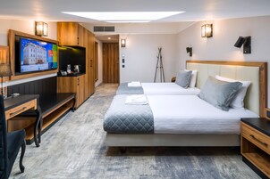 Standard Twin Room (Attic) | Memory foam beds, minibar, in-room safe, individually decorated