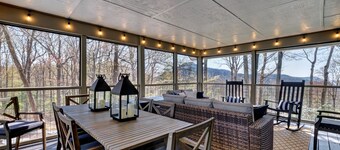 Charming Cashiers Cottage with View of Chimney Rock Adjoining High Hampton