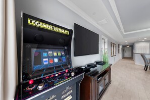 Interior - Condo with Oversized Balcony, Golf Course Views & Arcade Game (Kissimmee)