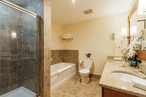 Sèche-cheveux, serviettes fournies