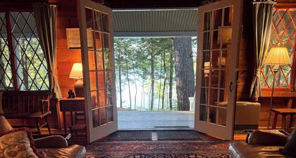 Classic Maine Lakefront CabinâPrivate dock, modern updates, 3mi to Camden Harbor