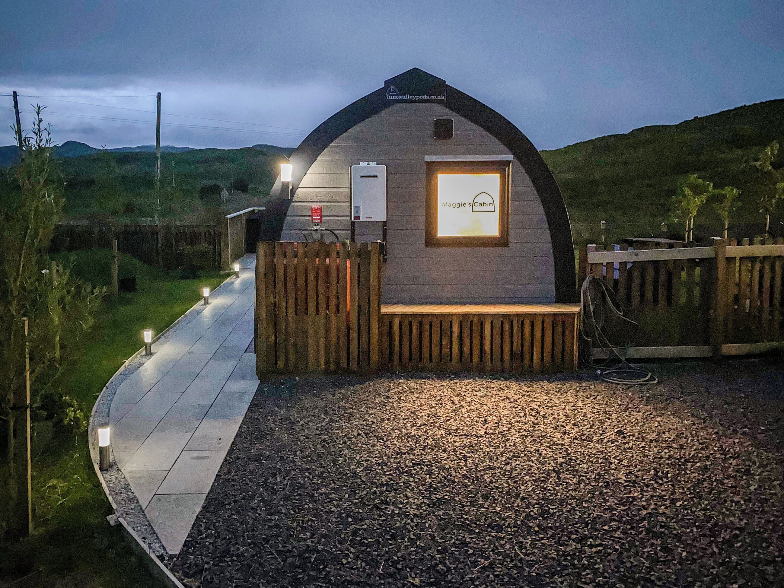 Enceinte de l’hébergement