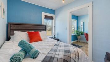 2 soveværelser, strygejern/strygebræt, Wi-Fi, sengetøj