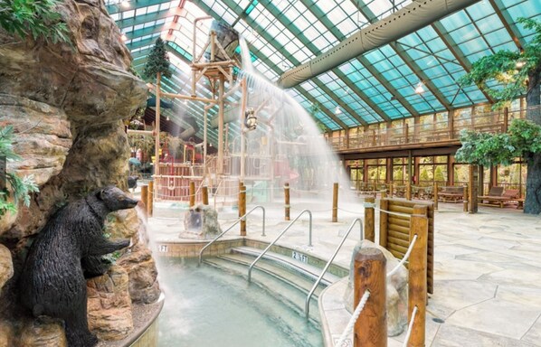 Indoor pool, outdoor pool