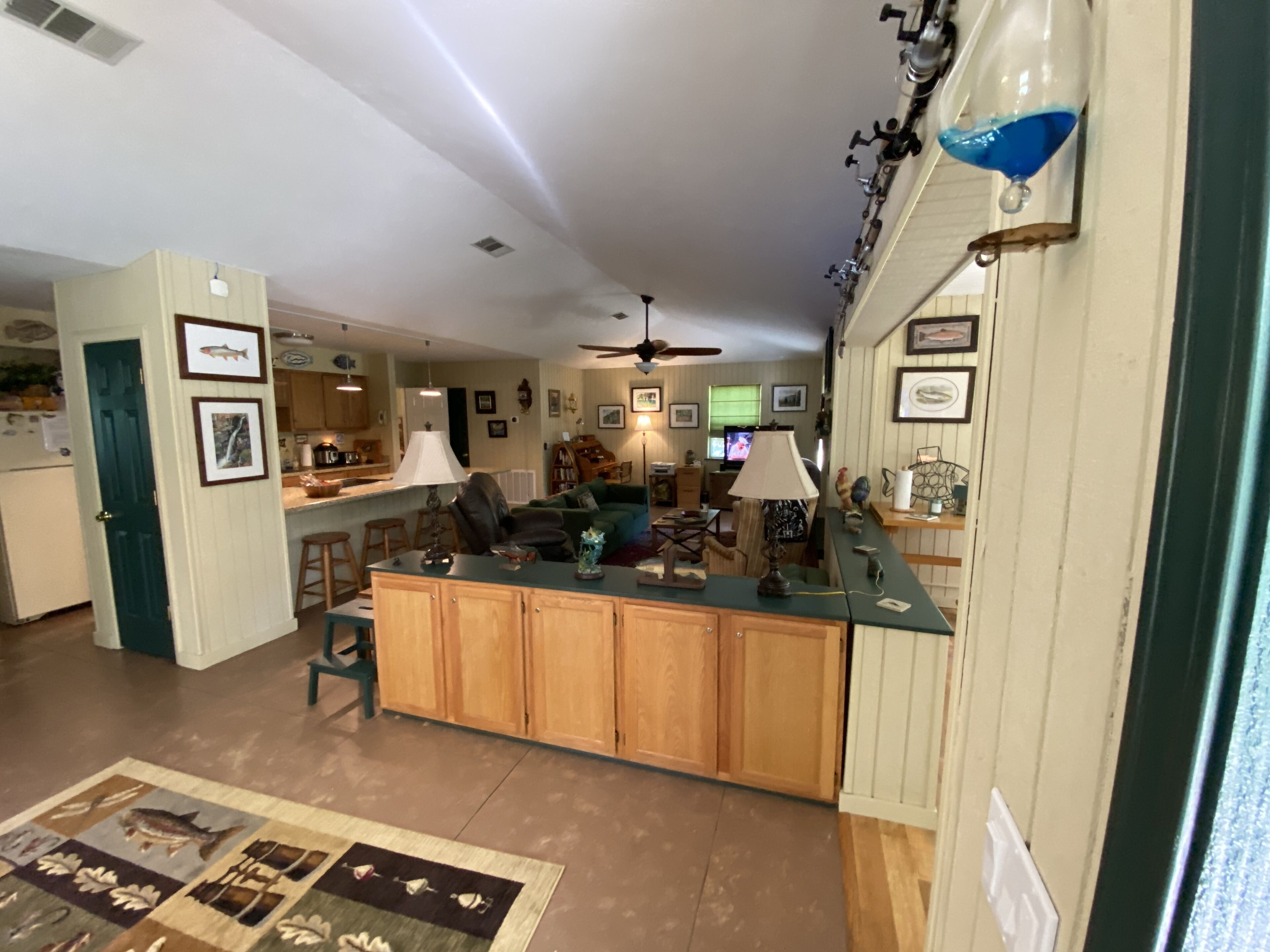 Relax on the enchanting bank of the White River..