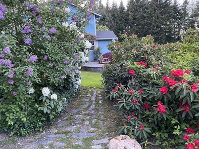 Lovely Mountain View Cottage with Hot Tub, close to amenities!