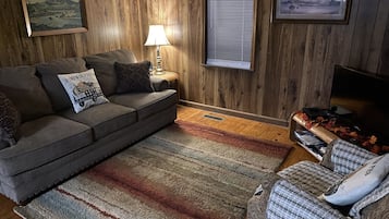 Smart TV, DVD player, books