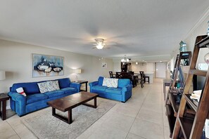 TV, DVD player - Breakers East 404 | 2BD/2BA | Pool, Tennis/Pickleball, Prime Location + More (Destin)