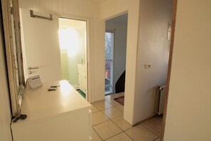 Interior - Four double beds down-town main street. (Reykjavík)