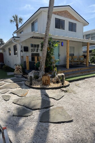 Beautifully remodeled home steps away from the Beach!