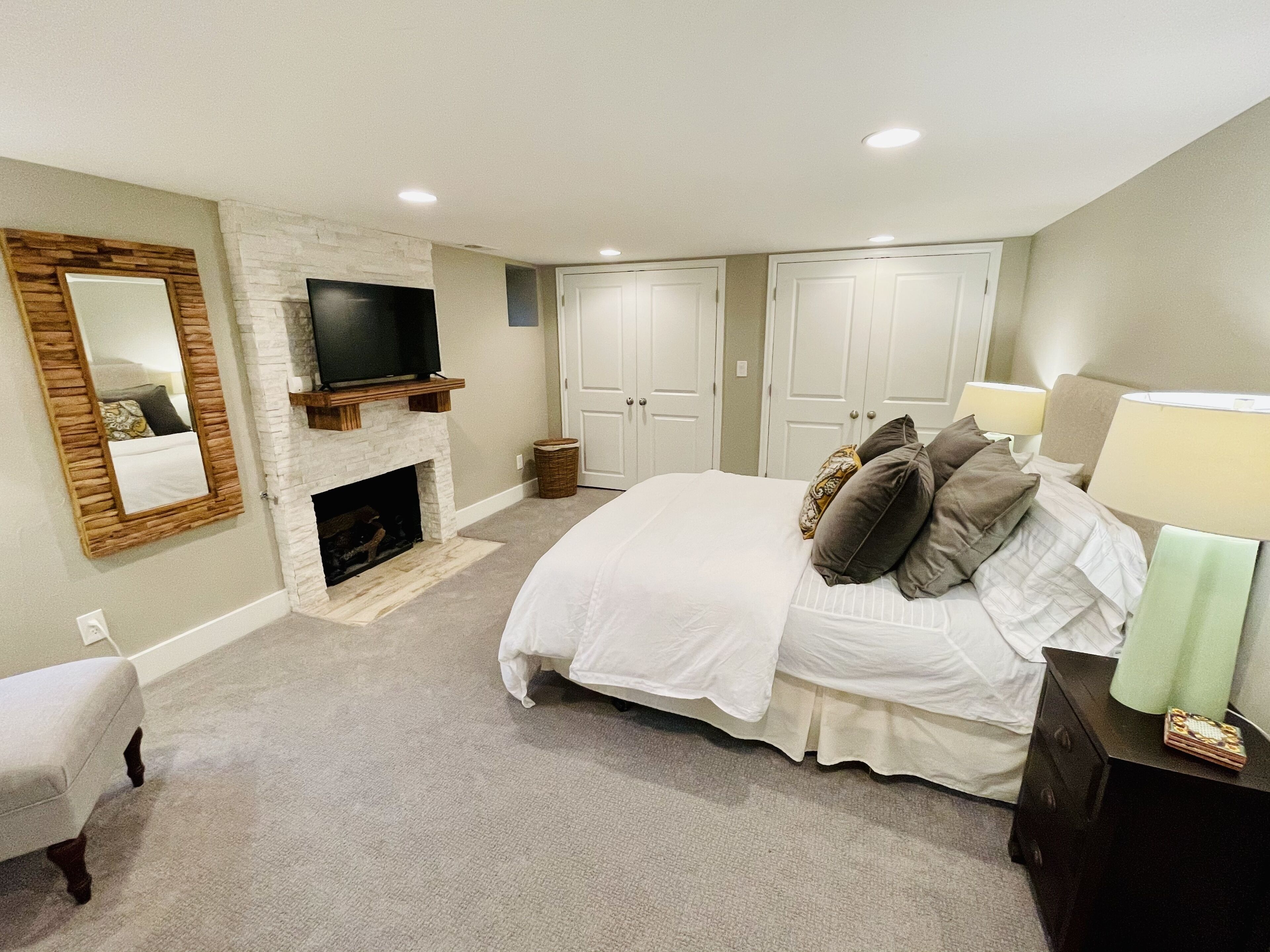 Beautifully Remodeled Master Suite with private entrance