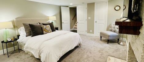 1 chambre, fer et planche à repasser, Wi-Fi gratuit, draps fournis