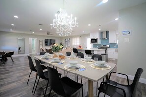 Dining - Luxury retreat with a swim spa and game room! (Richland Hills)