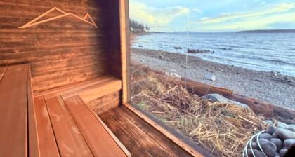 Hemlock Suite | Oceanfront Luxury Escape | Hot Tub | Optional Sauna Add-On
