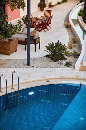 Pool - Villa Longhouse-Pool-Sauna-Gym-Panoramic Seaview (Likotinarea)