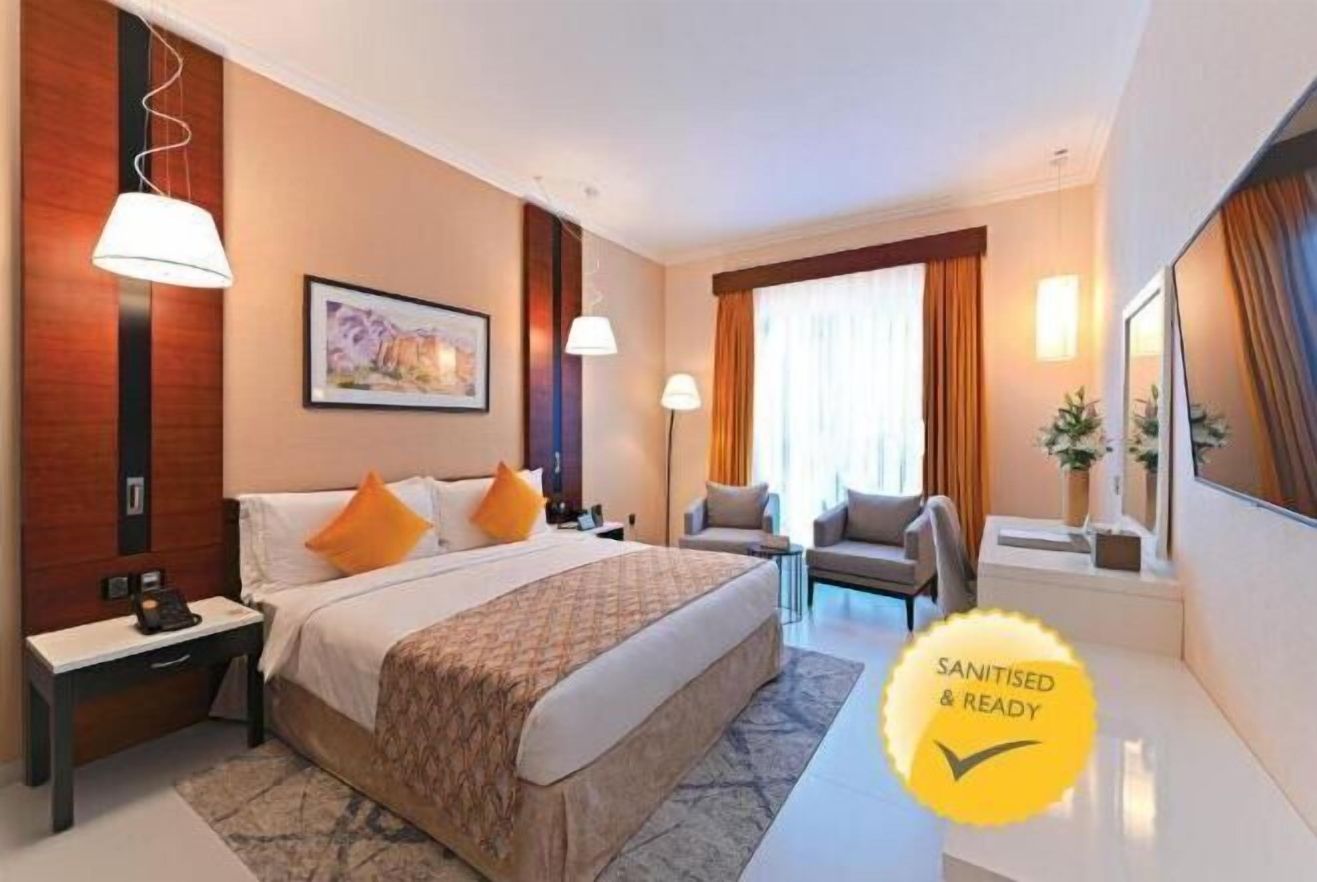 In-room safe, desk, iron/ironing board, free cots/infant beds