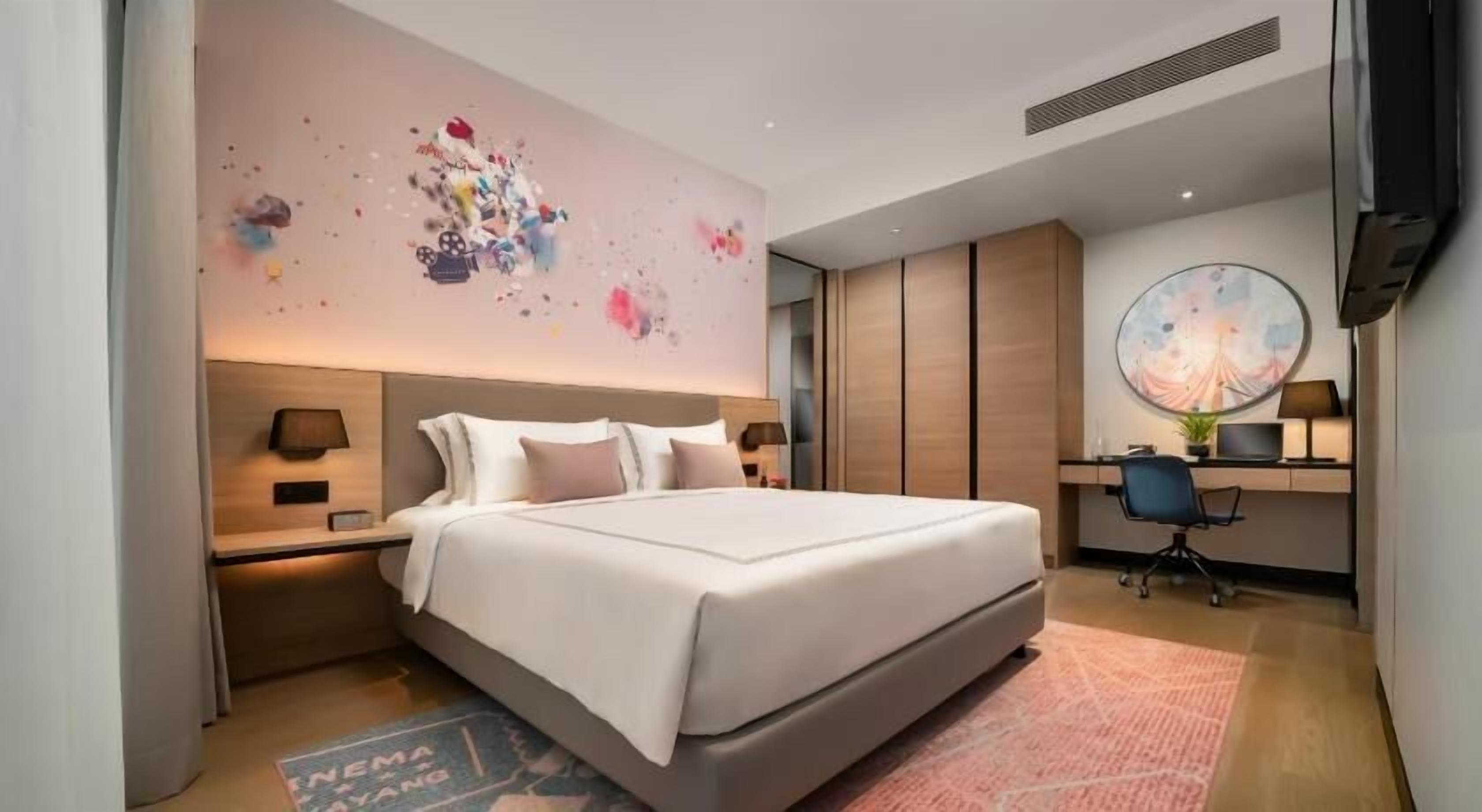 Literie de qualité supérieure, coffres-forts dans les chambres