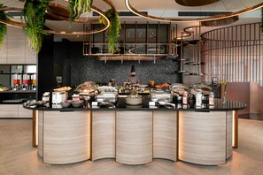 Morgenmadsbuffet hver dag mod et gebyr