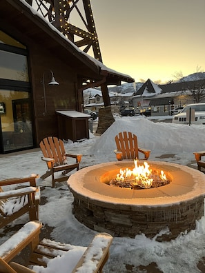 Enceinte de l’hébergement