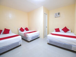 Free WiFi, bed sheets