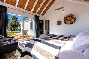 7 dormitorios, tabla de planchar con plancha, Internet y ropa de cama