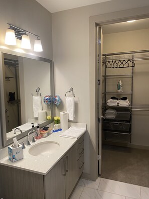 Bathroom - Lenox-Buckhead-Atlantic Station home +car option 15 min to major attractions  (Atlanta)