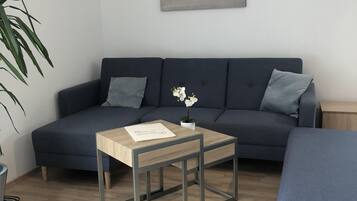 Comfort-Apartment, mit Bad, Gartenblick (Sonnenterrasse)